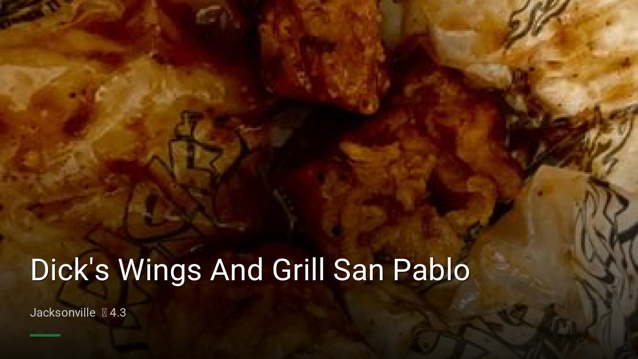 Dick's Wings And Grill San Pablo - Sports Bars in Jacksonville