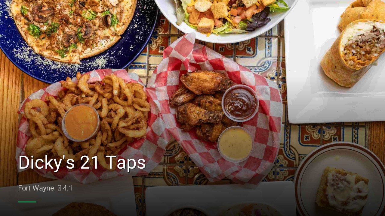 Dicky's 21 Taps - Sports Bars in Fort Wayne
