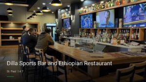 Dilla Sports Bar and Ethiopian Restaurant — Sports bars in St. Paul