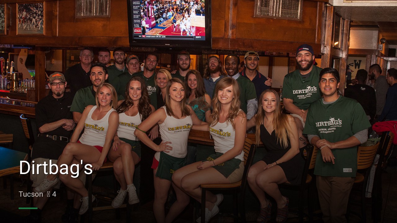 Dirtbag's - Sports Bars in Tucson