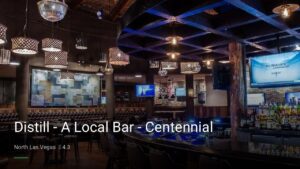 Distill – A Local Bar – Centennial — Sports bars in North Las Vegas