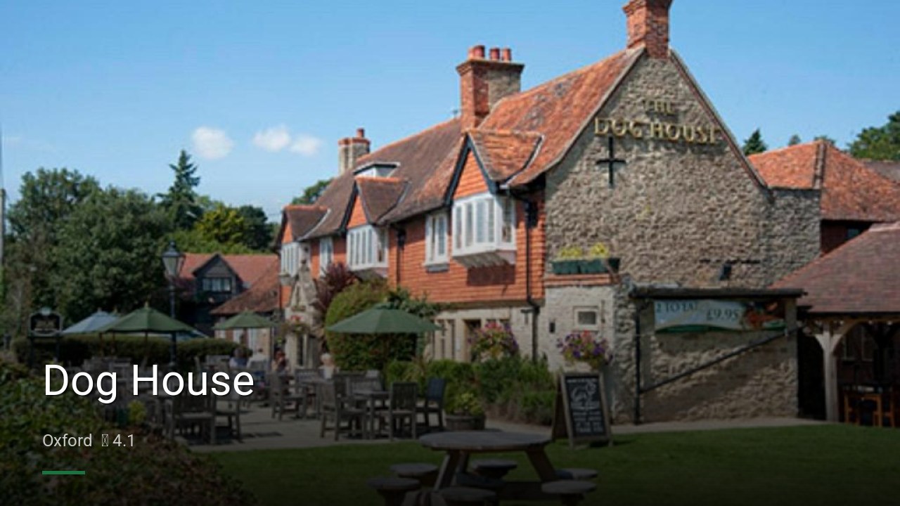 Dog House - Sports Bars in Oxford