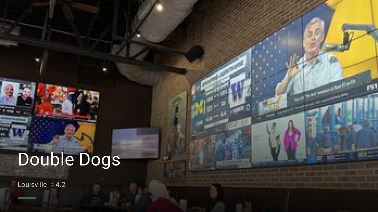 Double Dogs - Sports Bars in Louisville