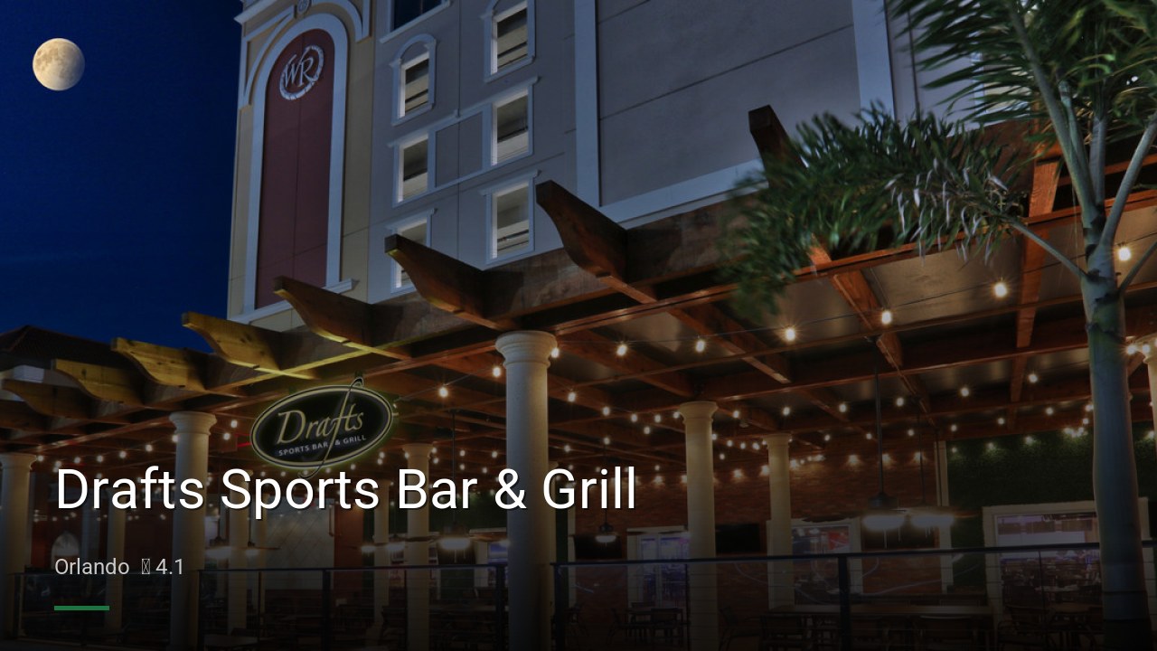 Drafts Sports Bar & Grill - Sports Bars in Orlando