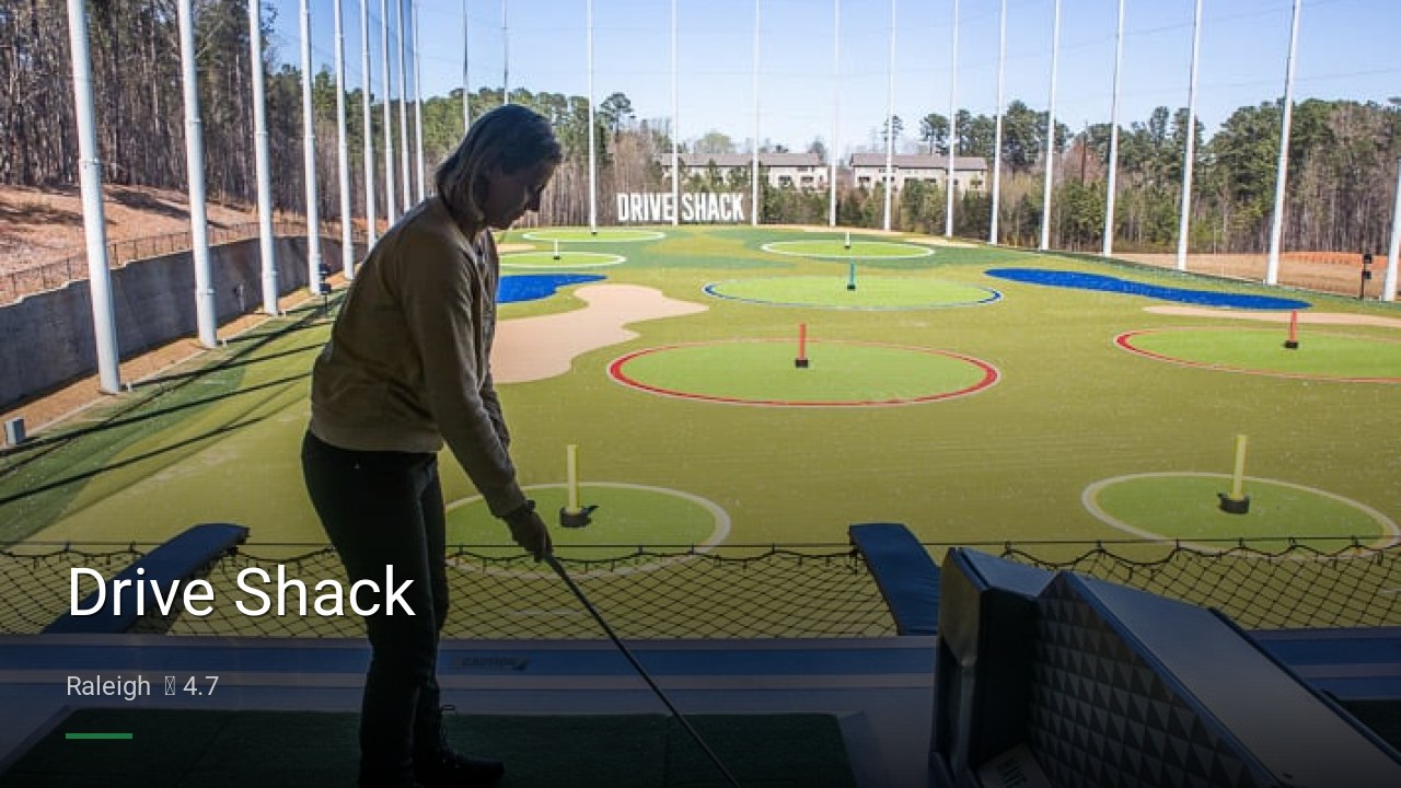 Drive Shack - Sports Bars in Raleigh