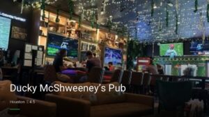 Ducky McShweeney’s Pub — Sports bars in Houston