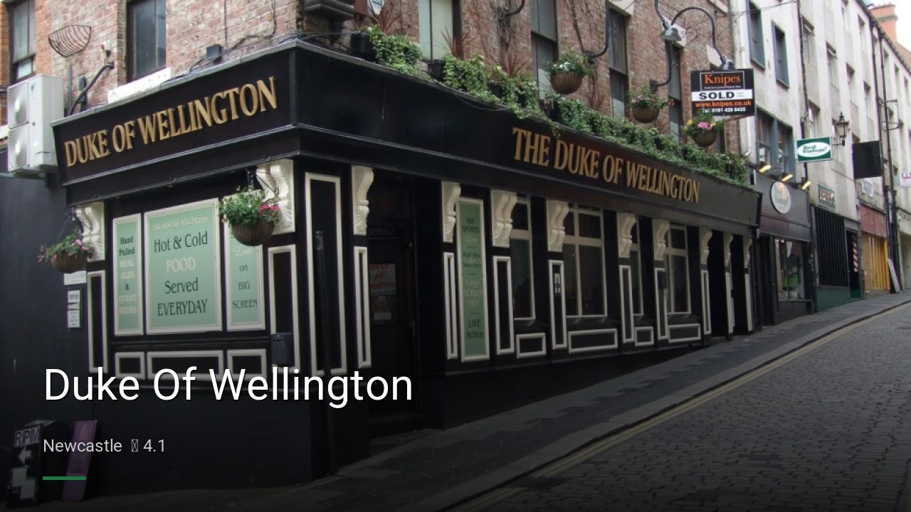 Duke Of Wellington - Sports Bars in Newcastle