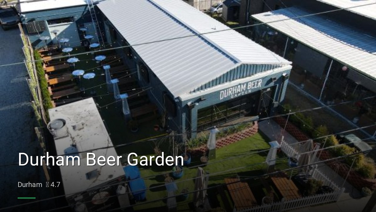 Durham Beer Garden - Sports Bars in Durham