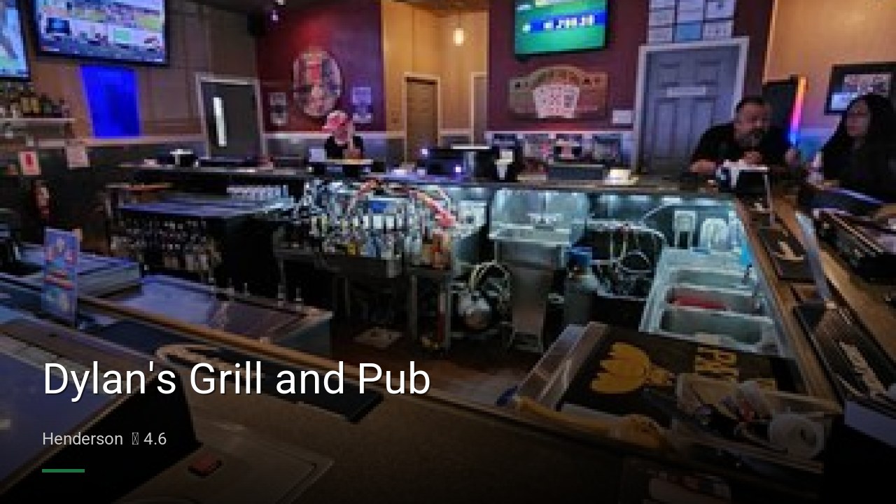 Dylan's Grill and Pub - Sports Bars in Henderson