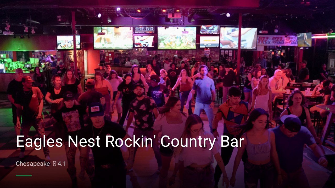 Eagles Nest Rockin' Country Bar - Sports Bars in Chesapeake