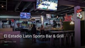 El Estadio Latin Sports Bar & Grill — Sports bars in Cape Coral