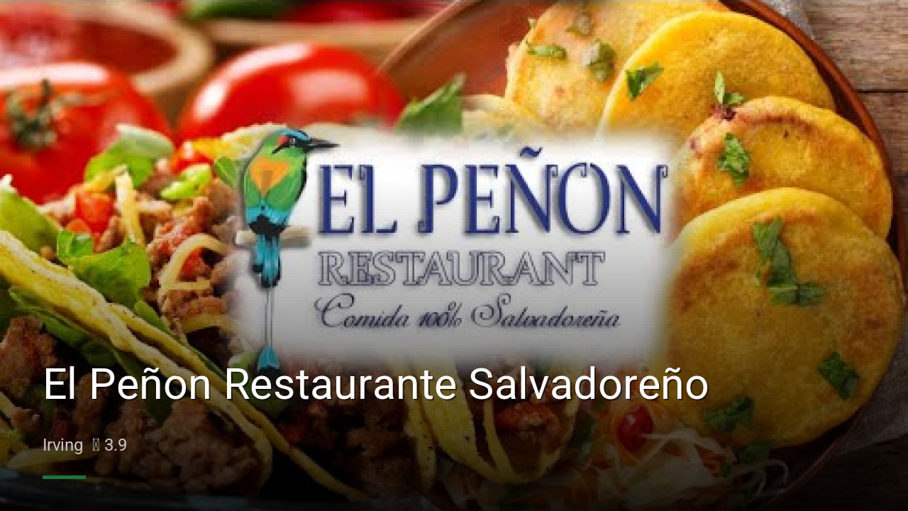El Peñon Restaurante Salvadoreño - Sports Bars in Irving