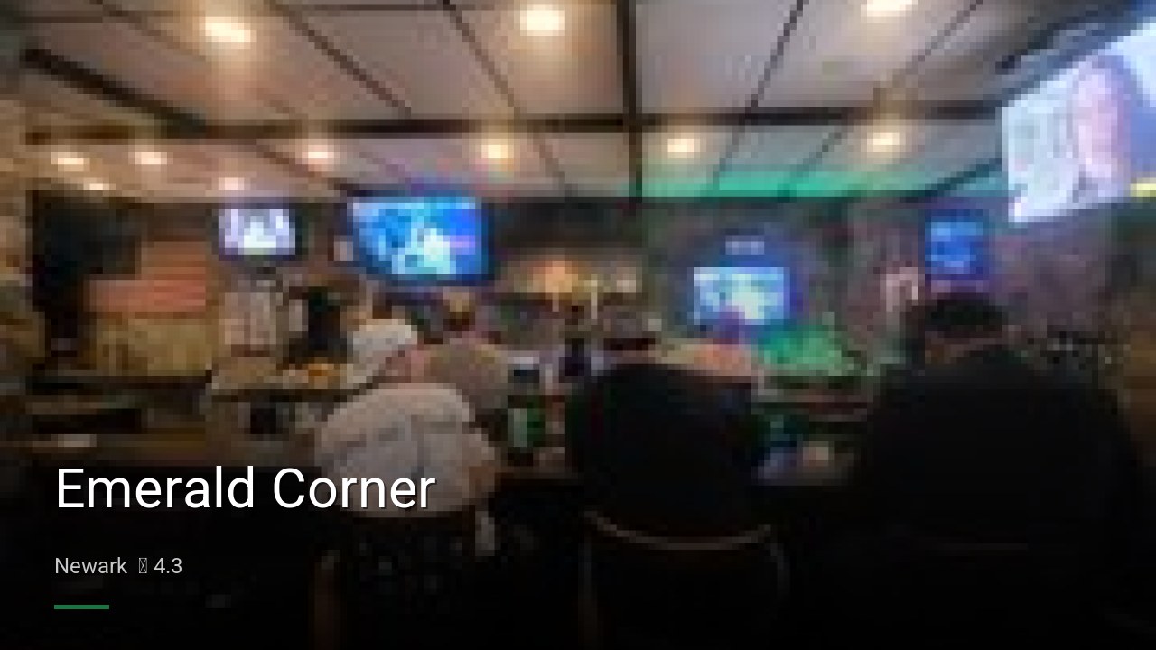 Emerald Corner - Sports Bars in Newark