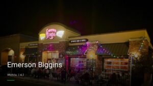 Emerson Biggins — Sports bars in Wichita