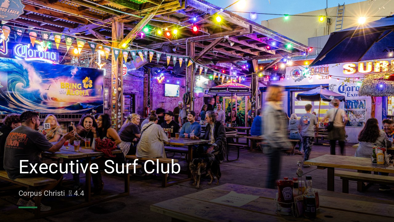 Executive Surf Club - Sports Bars in Corpus Christi