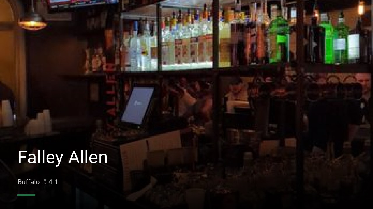 Falley Allen - Sports Bars in Buffalo