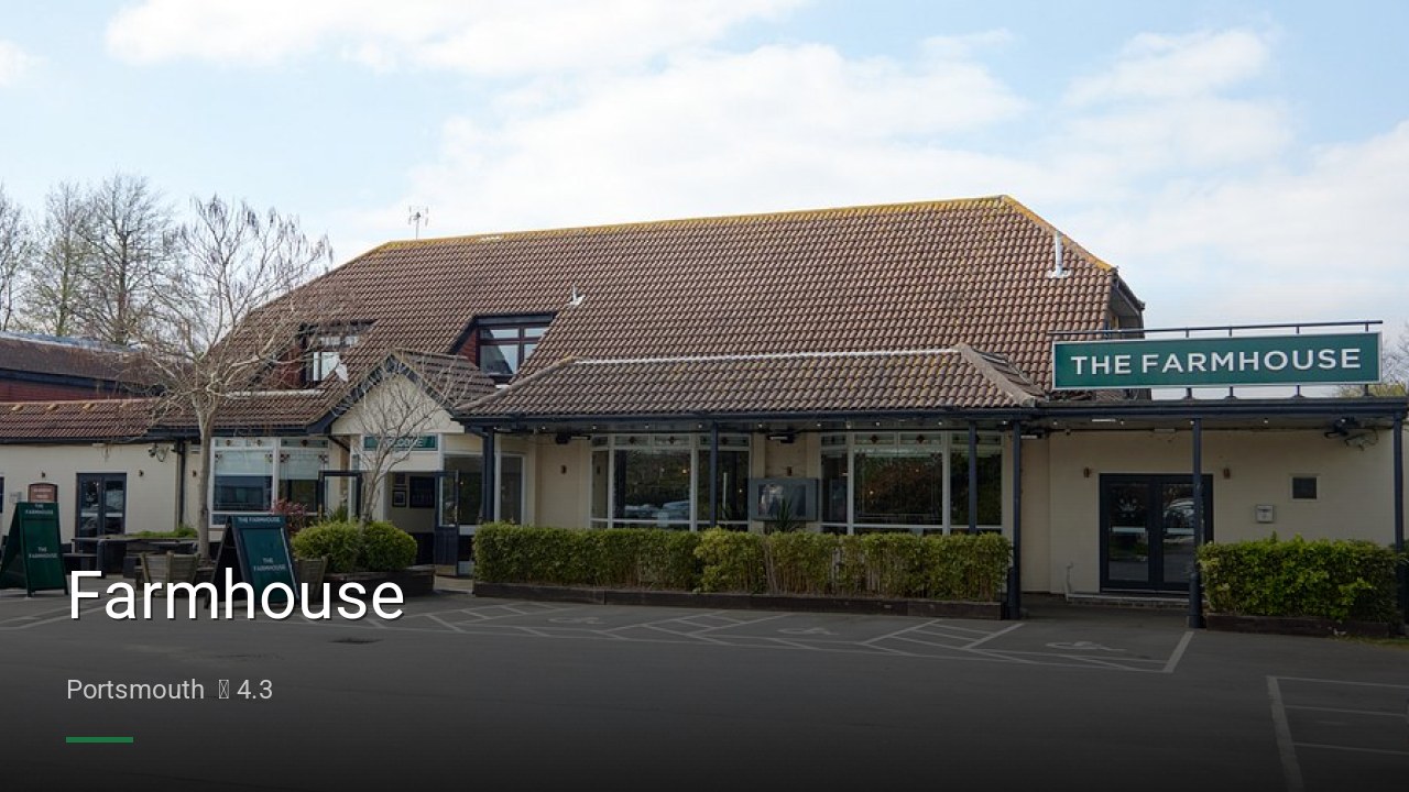 Farmhouse - Sports Bars in Portsmouth