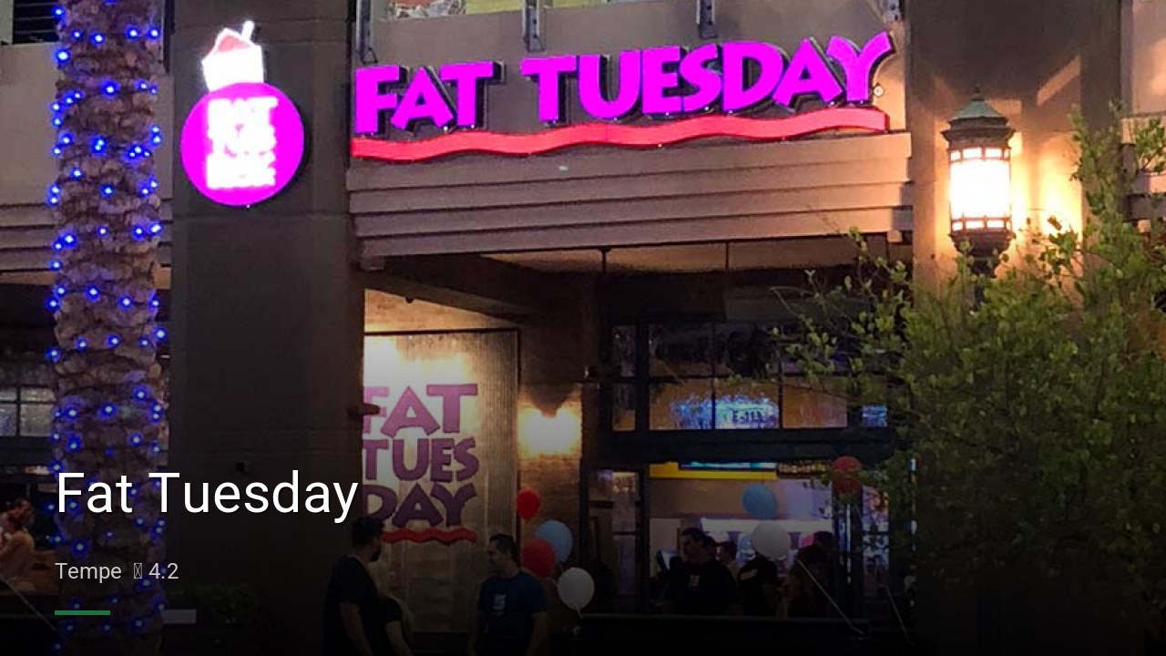 Fat Tuesday - Sports Bars in Tempe