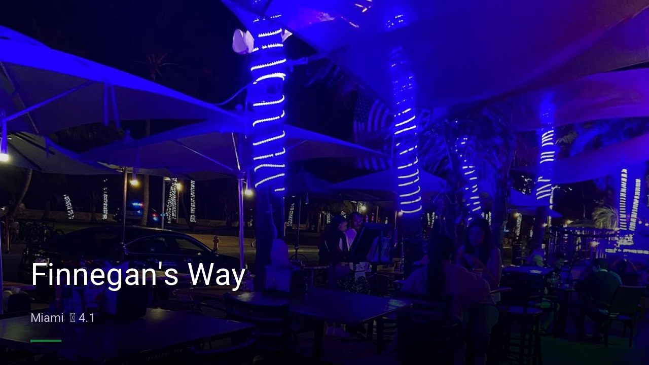 Finnegan's Way - Sports Bars in Miami