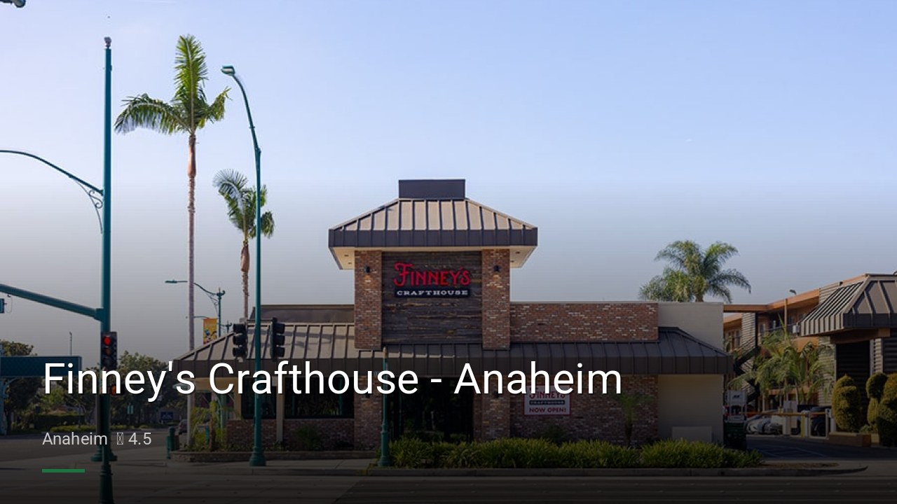 Finney's Crafthouse - Anaheim - Sports Bars in Anaheim