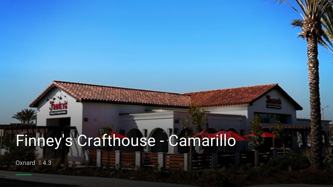 Finney's Crafthouse - Camarillo - Sports Bars in Oxnard