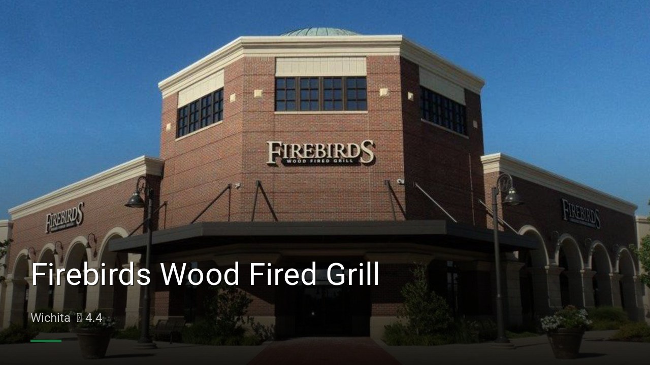 Firebirds Wood Fired Grill - Sports Bars in Wichita