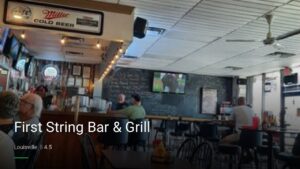 First String Bar & Grill — Sports bars in Louisville