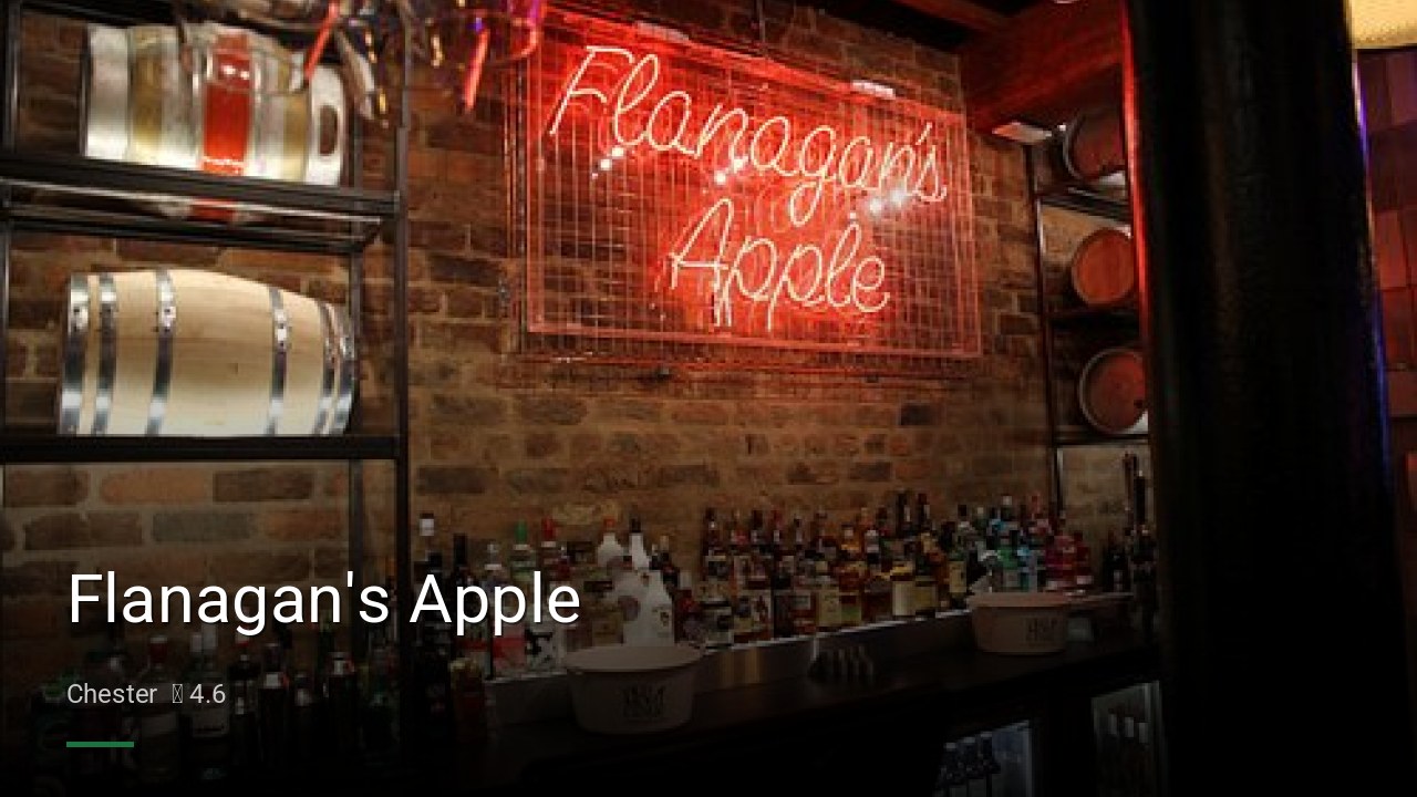 Flanagan's Apple - Sports Bars in Chester