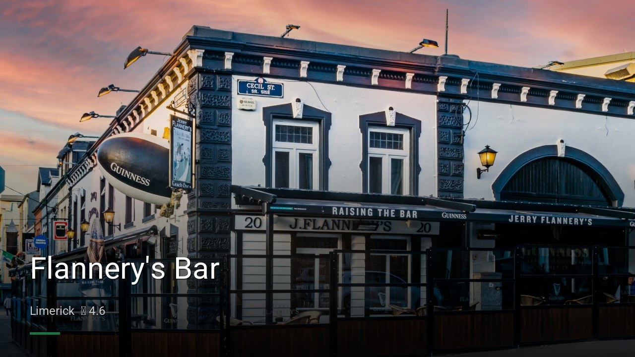 Flannery's Bar - Sports Bars in Limerick