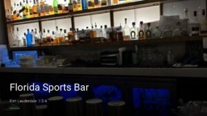 Florida Sports Bar — Sports bars in Fort Lauderdale