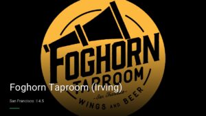 Foghorn Taproom (Irving) — Sports bars in San Francisco