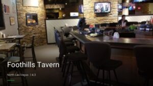 Foothills Tavern — Sports bars in North Las Vegas