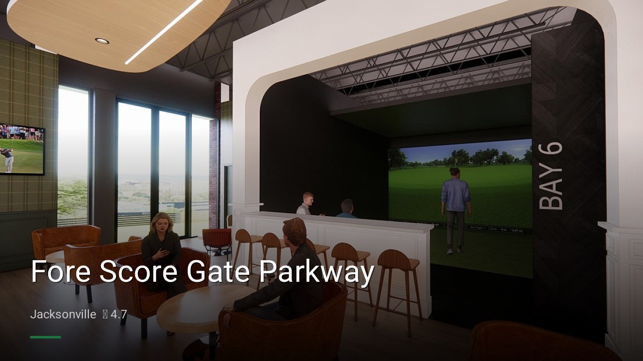 Fore Score Gate Parkway — Sports bars in Jacksonville