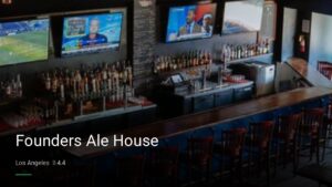 Founders Ale House — Sports bars in Los Angeles