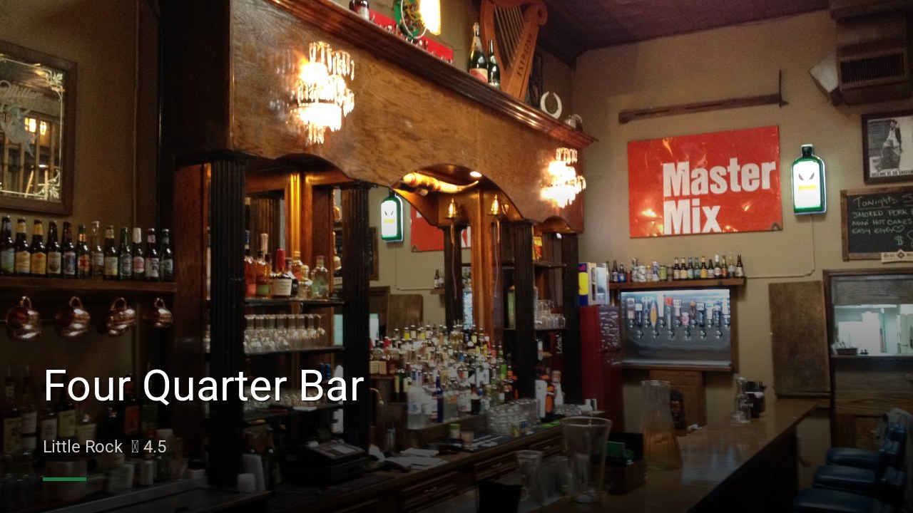 Four Quarter Bar - Sports Bars in Little Rock