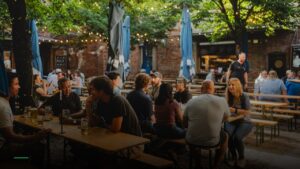 Watch NFL at Frankford Hall in Philadelphia