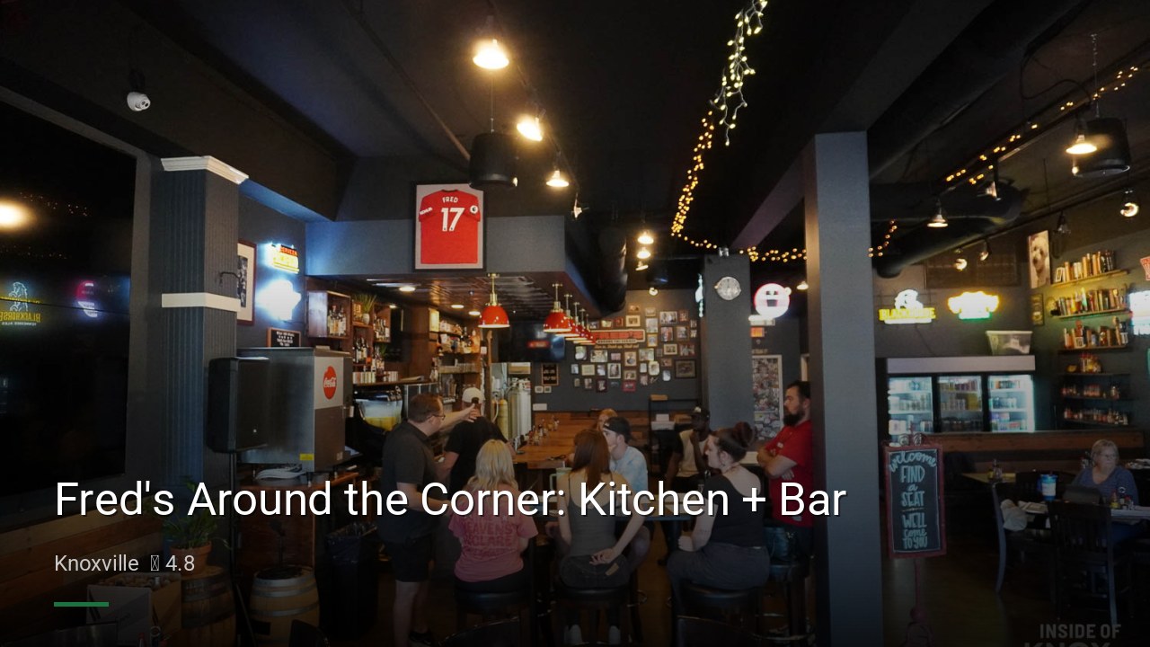 Fred's Around the Corner: Kitchen + Bar - Sports Bars in Knoxville