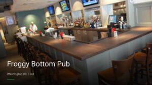 Froggy Bottom Pub — Sports bars in Washington DC