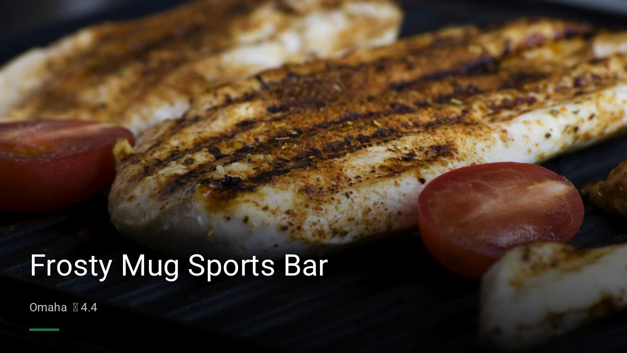 Frosty Mug Sports Bar — Sports bars in Omaha