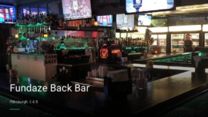 Fundaze Back Bar — Sports bars in Pittsburgh