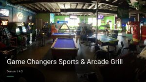 Game Changers Sports & Arcade Grill — Sports bars in Denton