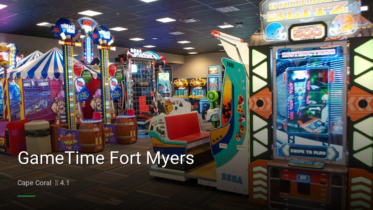 GameTime Fort Myers - Sports Bars in Cape Coral