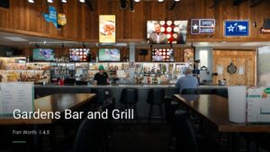 Gardens Bar and Grill — Sports bars in Fort Worth