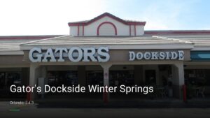 Gator’s Dockside Winter Springs — Sports bars in Orlando