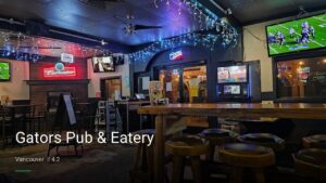 Gators Pub & Eatery — Sports bars in Vancouver
