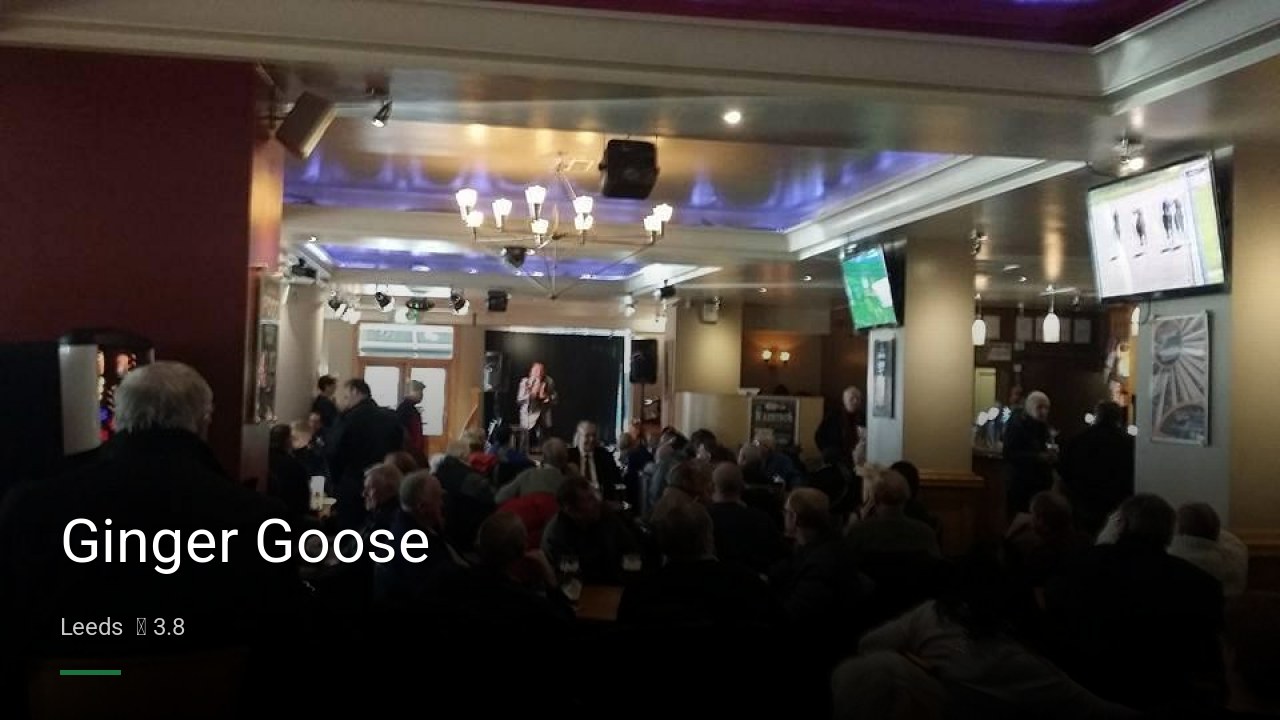 Ginger Goose - Sports Bars in Leeds