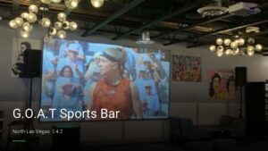 G.O.A.T Sports Bar — Sports bars in North Las Vegas
