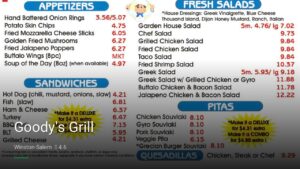 Goody’s Grill — Sports bars in Winston-Salem