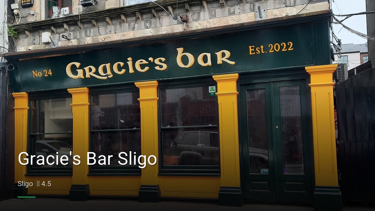 Gracie's Bar Sligo - Sports Bars in Sligo
