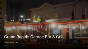 Grand Rapids Garage Bar & Grill — Sports bars in Grand Rapids